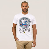 T-shirt Le clan de Galbraith Badge (Devant entier)