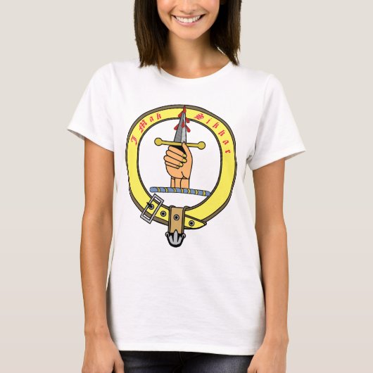 T-shirt Le clan de Kirkpatrick Kilpatrick Badge (Devant)