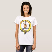 T-shirt Le clan de Kirkpatrick Kilpatrick Badge (Devant entier)