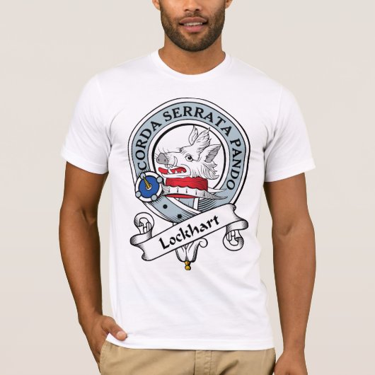 T-shirt Le clan de Lockhart Badge (Devant)