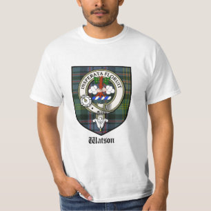 T-shirt Le clan de Watson Crest l'insigne de