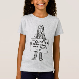 T-Shirt Le climat change pourquoi nous ne sommes pas