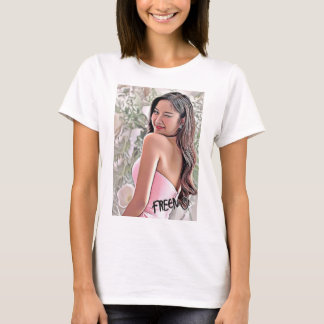T-shirt Le clin d'oeil de Freen Sarocha
