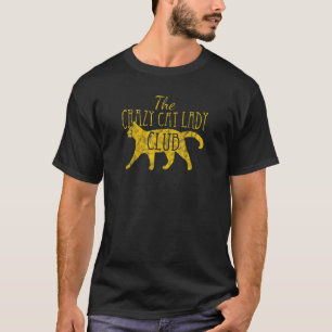 T-shirt Le Club de la Dame aux Chats Fous en Détresse 1