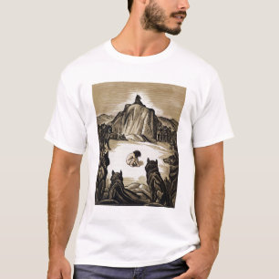T-shirt Le club de village, "du livre de jungle", par