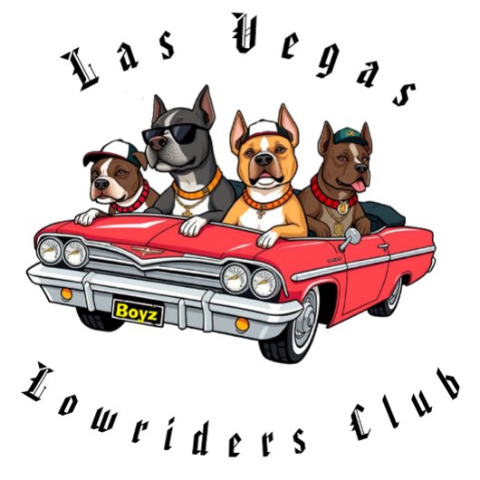 T-shirt Le club des plus petits de Las Vegas Pitbull