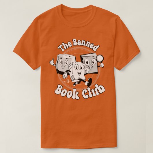 T-shirt Le club du livre interdit (Design devant)