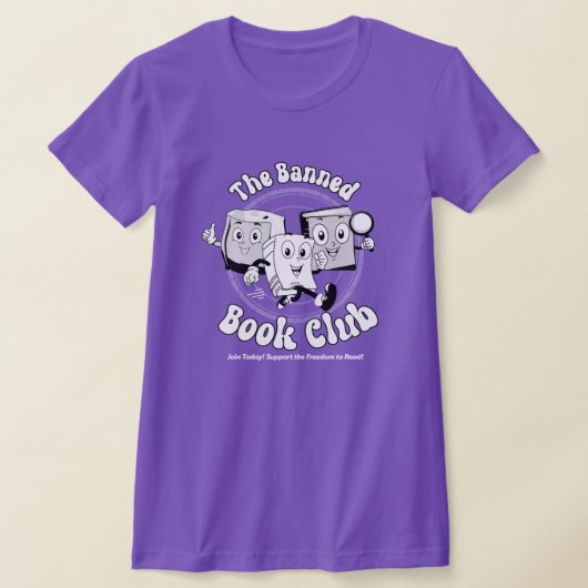 T-shirt Le club du livre interdit (Poser)