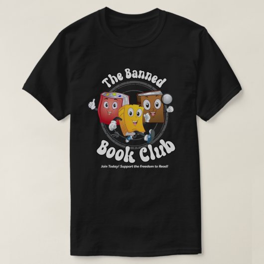 T-shirt Le club du livre interdit (Design devant)
