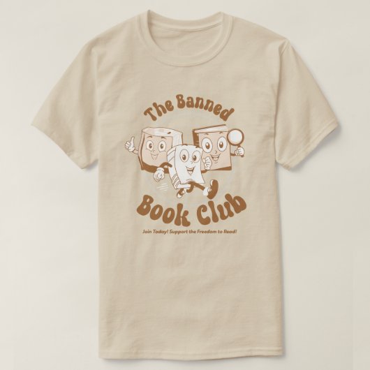 T-shirt Le club du livre interdit (Design devant)