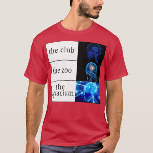 T-shirt Le Club vs Le Zoo vs L'Aquarium