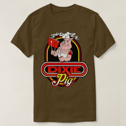 T-shirt Le Cochon Dixie (Design devant)