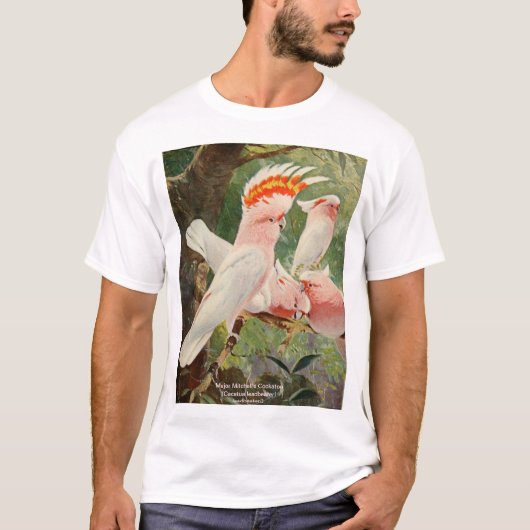 T-shirt Le Cockatoo du major Mitchell (Devant)