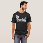 T-shirt Le Cockerfather Cocker Spaniel Papa Chien (Devant entier)