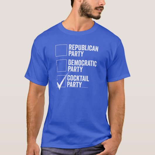 T-shirt Le Cocktail Party (Devant)