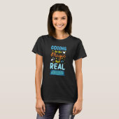 T-shirt Le Codage Est Comme Le Programmeur De Codeur Magiq (Devant entier)