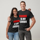 T-shirt Le Codage Funny Web Developer Est Mon Codage Cardi (Unisexe)