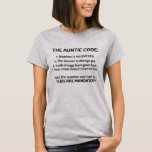 T-shirt Le Code Auntie<br><div class="desc">Le Code Auntie</div>