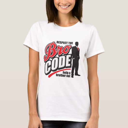 T-shirt Le code Bro (Devant)