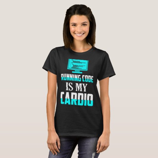 T-shirt Le Code D'Exécution Est Mon Logiciel De Codage Car (Devant entier)