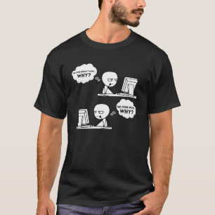 T-shirt Le code informatique du programmeur fonctionne pou