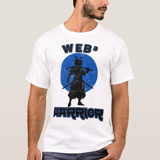 T-shirt Le Code Web³ Warrior™ Est Mon Katana Honore Votre (Devant)