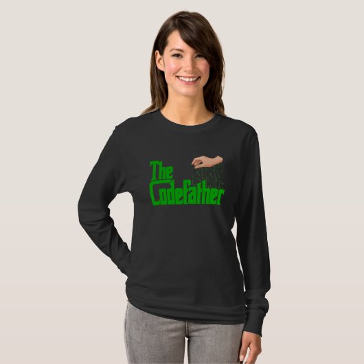 T-shirt Le Codefather Programmation Informatique (Devant entier)