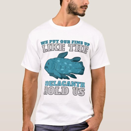 T-shirt Le Coelacanth nous tiennent (Devant)