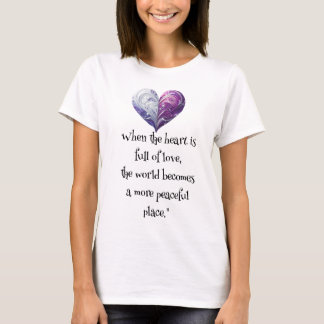 T-shirt Le coeur
