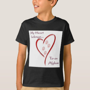 T-shirt Le coeur afghan