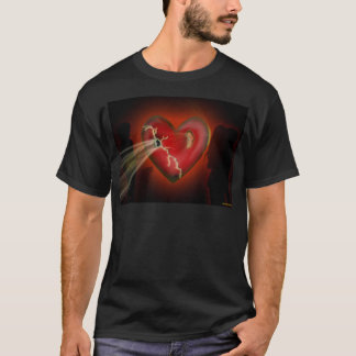 T-shirt le coeur brisé