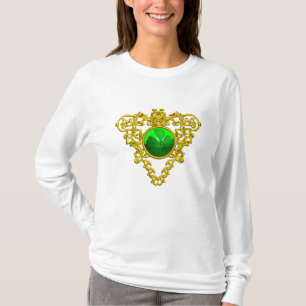 T-SHIRT LE COEUR CÉLTIQUE DE SAINT PATRICK AVEC SHAMROCK V
