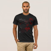 T-shirt "Le coeur : Chemise de triptyque" (hommes) (Devant entier)