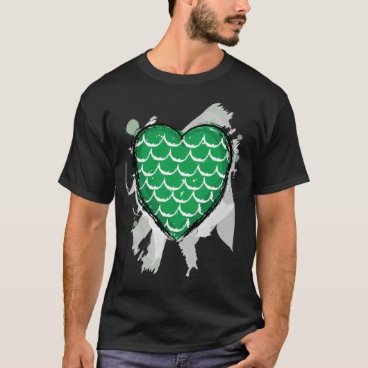 T-shirt Le coeur du dragon (Devant)