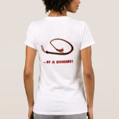 T-SHIRT LE COEUR D'UN DOMME (Dos)