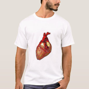 T-shirt Le coeur humain