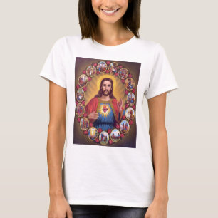 T-shirt Le coeur sacré de Jésus