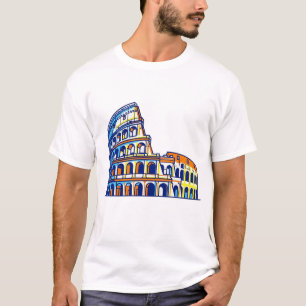 T-shirt Le Colisée, Italie