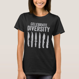 T-shirt Le Collecteur Knife célèbre la diversité