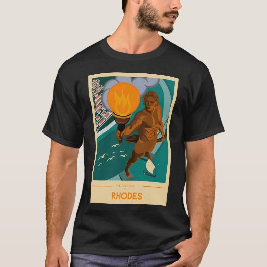 T-shirt Le Colosse de Rhodes (Devant)