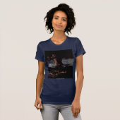 T-shirt Le colosse (ou panique ")" par Francisco De Goya (Devant entier)
