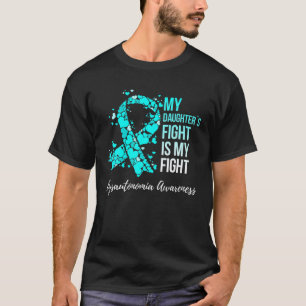 T-shirt Le combat de ma fille est ma lutte Dysautonomie co