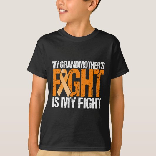 T-shirt Le combat de ma grand-mère est ma lutte contre la (Devant)