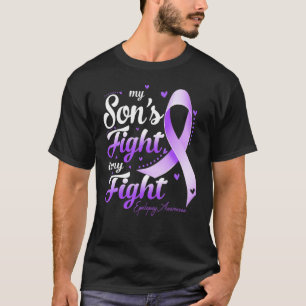 T-shirt Le combat de mon fils est ma lutte contre l'épilep