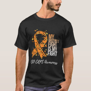 T-shirt Le combat de mon frère est ma lutte Crps Rsd Sensi