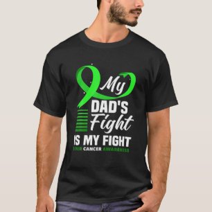 T-shirt Le combat de mon père est ma lutte contre le canc