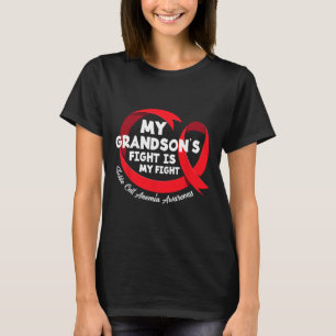 T-shirt Le combat de mon petit-fils est mon combat contre