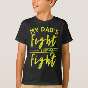 T-shirt Le combat de papa est mon combat Conscience de la