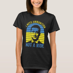 T-shirt Le Combat Est Là, J'Ai Besoin De Munitions Et Non