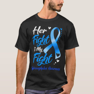 T-shirt Le combat est mon combat Hydrocéphalie sensibilisa